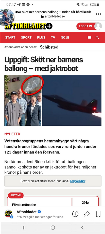 Barnballonger & Jaktrobotar