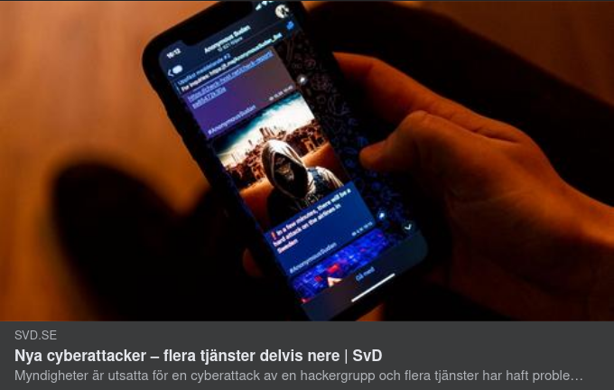 Anonymous Sudan Hackar På