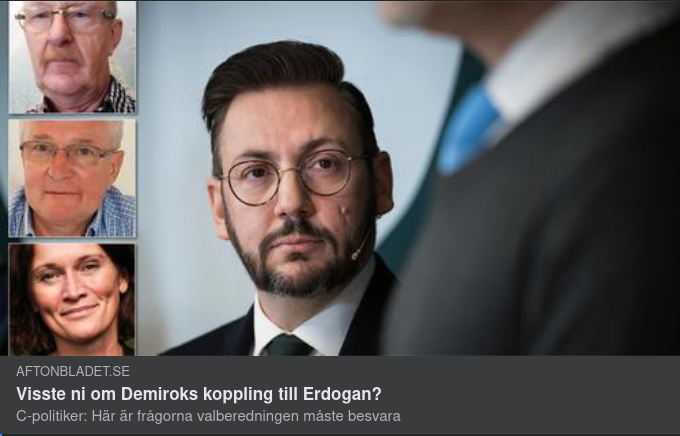 Centerpartiets Demirok & Erdoğan