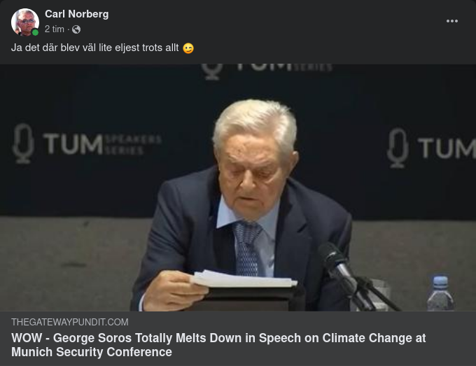 George "Öh Öh Öh.." Soros