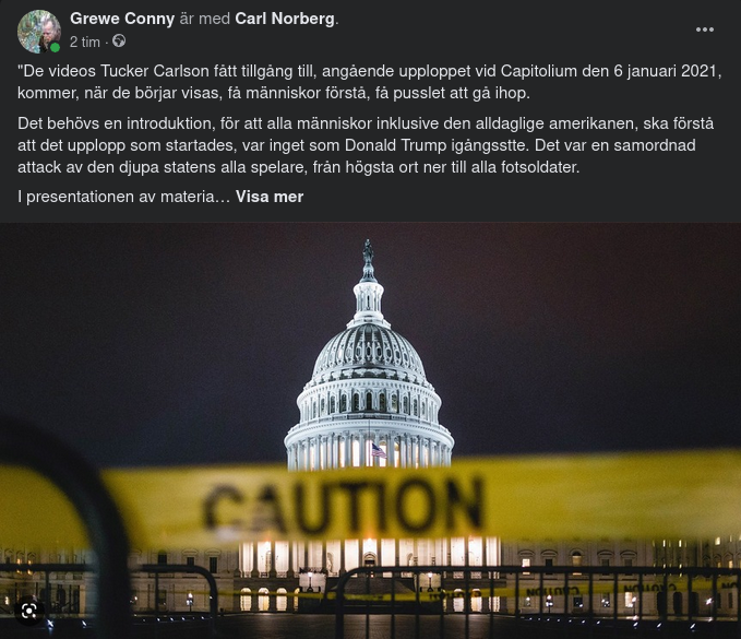 Folkbildande 6 Januari-Exponering