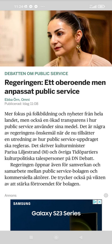 Anpassat Oberoende Public Service