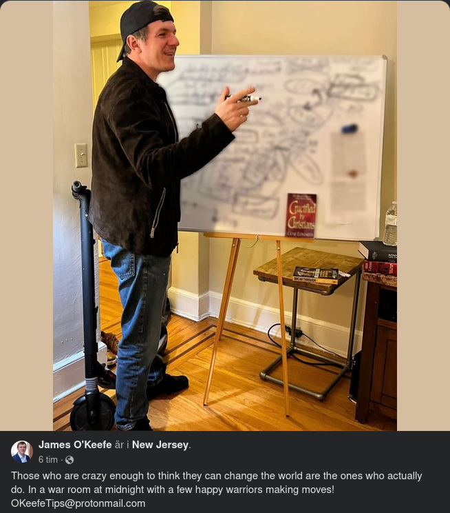 O'Keefe I Krigsrummet