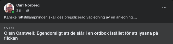 Anledning Till Rättstillämplig Ledning