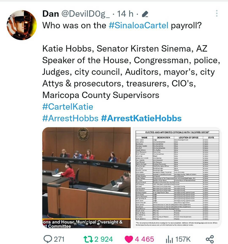 På Sinaloa-Kartellens Lönelista