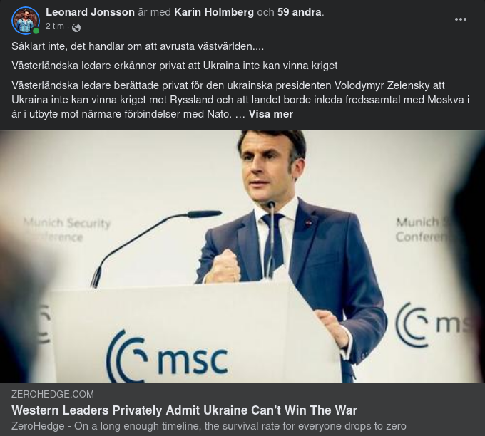 Privata Vinstchanskonstateranden