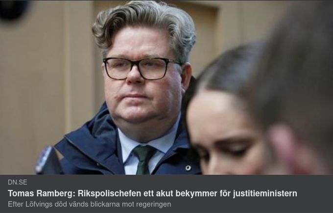 Sävsusning Om Justitieministern & Rikspolischefen