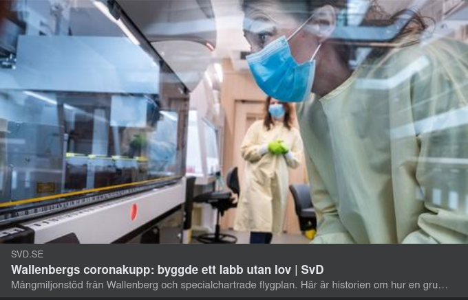 Minnet Av Wallenbergs Coronakupp