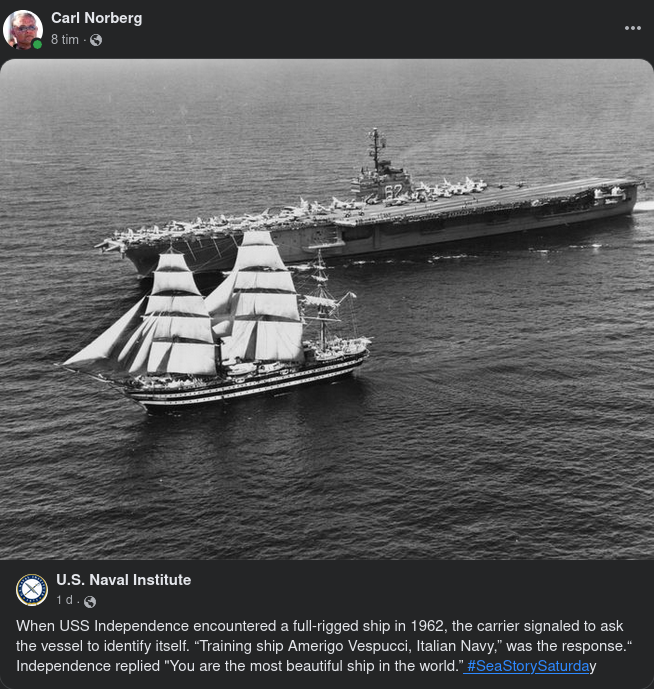 The Most Beautiful Ship In The World