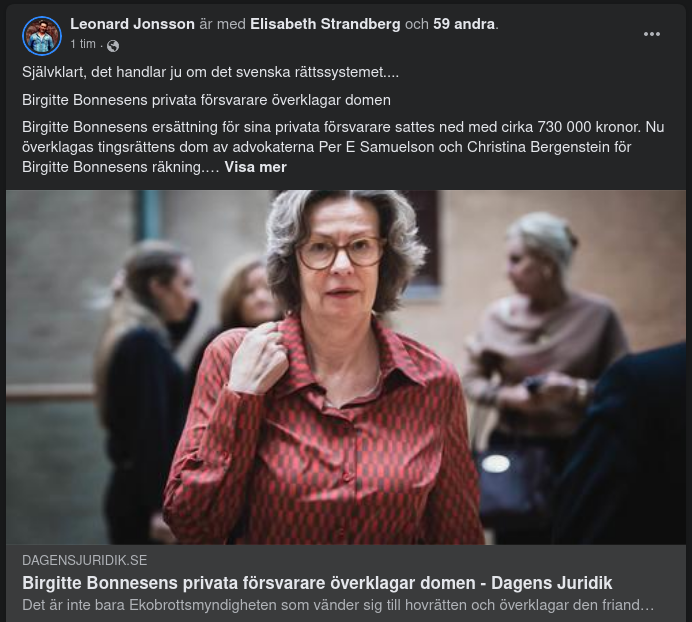 Ekonomiska Ersättningsöverklaganden Efter Bonnesens Dom