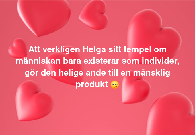 Helig Människoprodukt