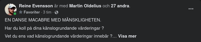 Mänsklighetens Danse Macabre