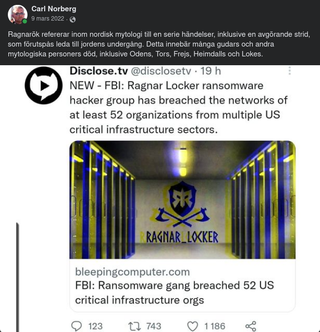 Digitala Ragnaröksreferenser