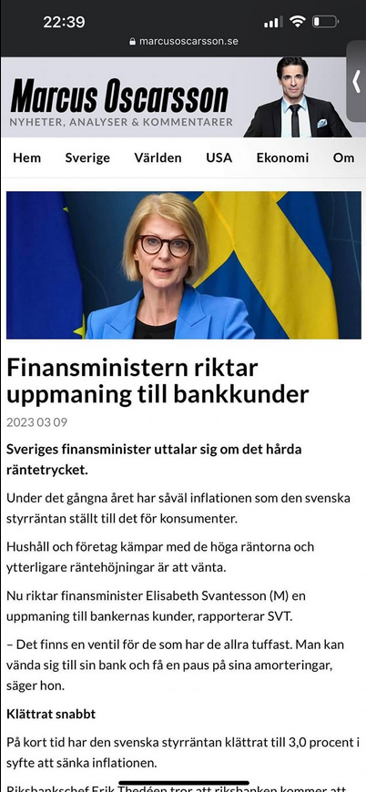 Amorteringspaustipsande Finansminister