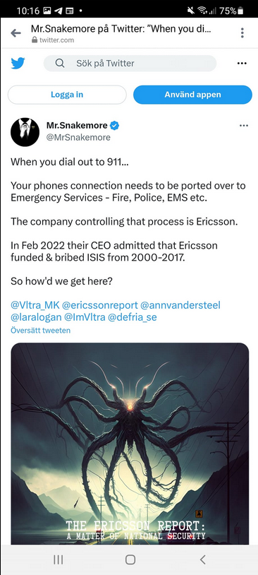 MrSnakemore Ericssontwittrar