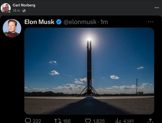 Bildtwittrande Musk