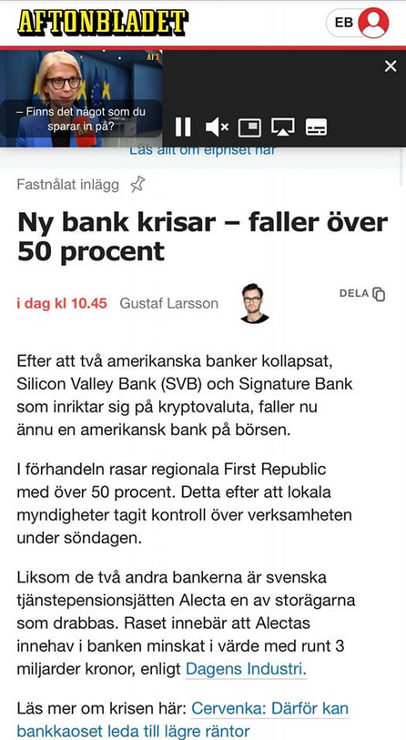 Alecta & First Republic Bank