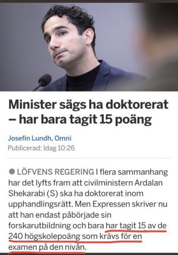 Vad Säger Shekarabi Själv?