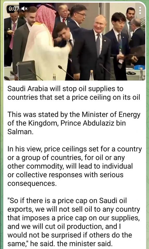 Saudiarabien Stoppar Olja Till Pristakssättande Länder