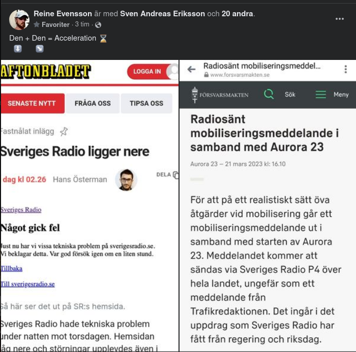 Radioinaktivitet + Radioaktivitet = Acceleration