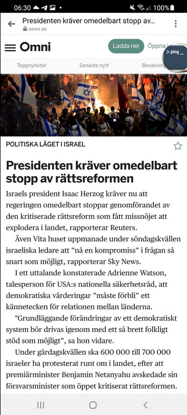 Den Israeliska Rättsreformen