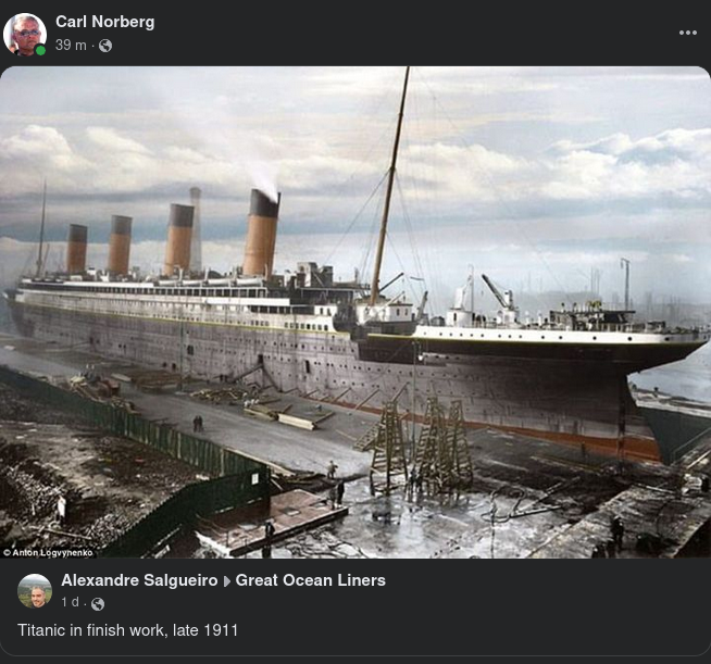 Titanic I Sluttampen