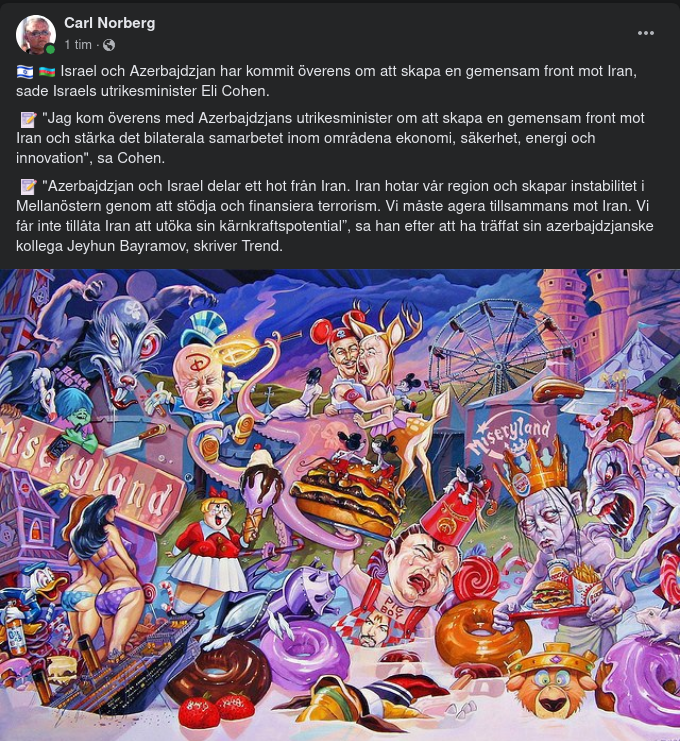 Israel & Azerbajdzjan Mot Iran