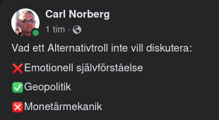 Odiskutabla Alternativ