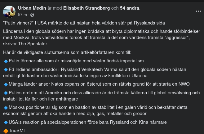 Slutsatser Hos The Spectator