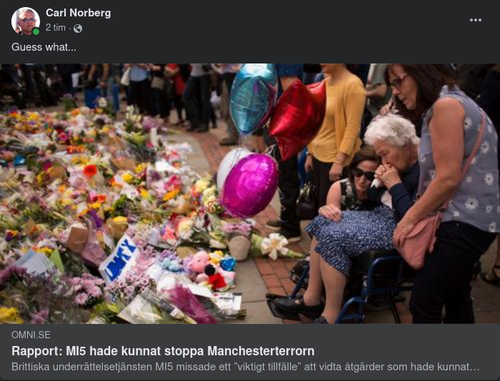 Underrättelsetjänster & Terrordåd