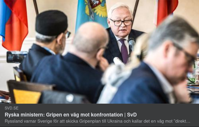 Rysk Syn På Gripen Till Ukraina