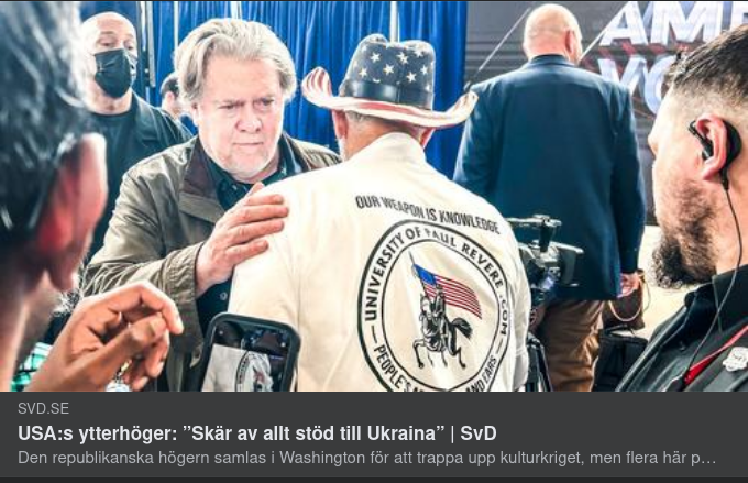 Bannon-Intervju I SvD