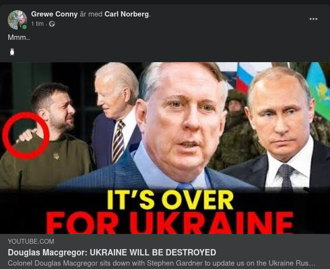 Macgregor Om Läget För Ukraina