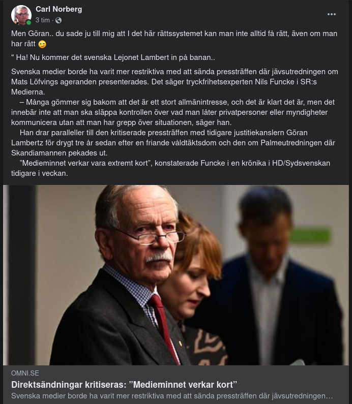 Inte Få Rätt Även Om Man Har Rätt