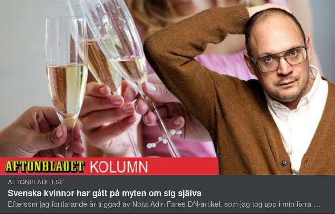 Mytsväljande Svenska Kvinnor I Aftonlasket