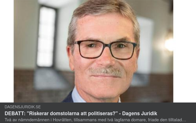 Domstolspolitiseringsrisk?