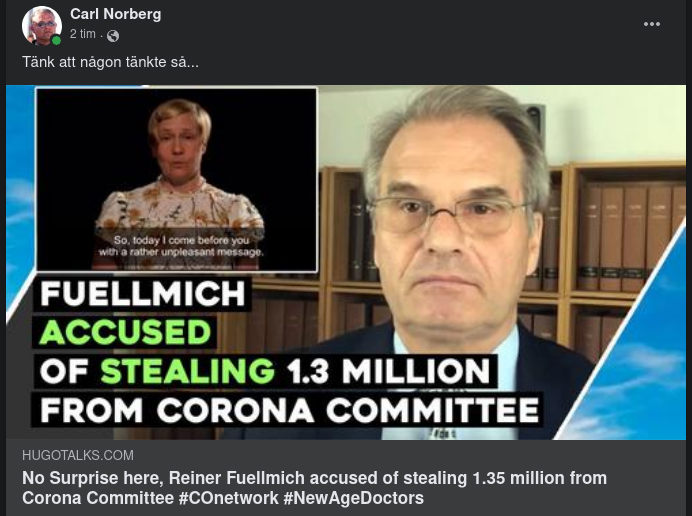 Fuellmich Anklagad För Stöld