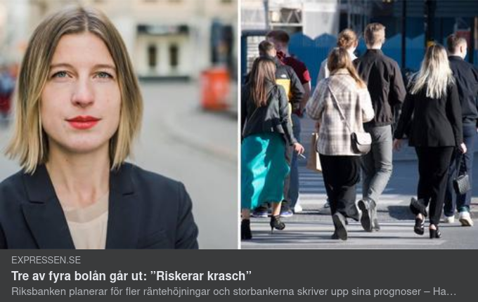 Kraschriskerande Bolånsutgångar