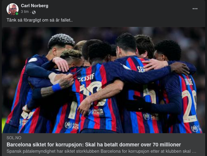 Domarbetalande Barcelona?..