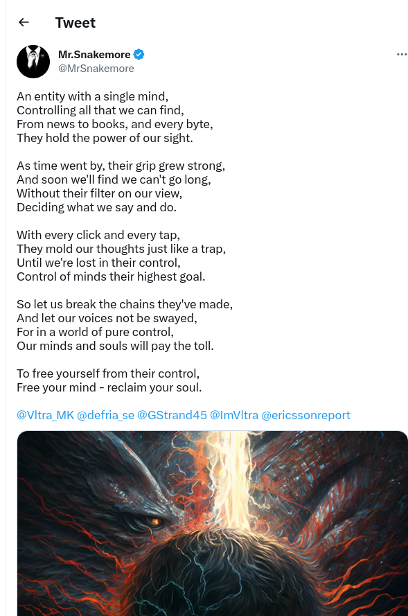 An Entity With A Single Mind