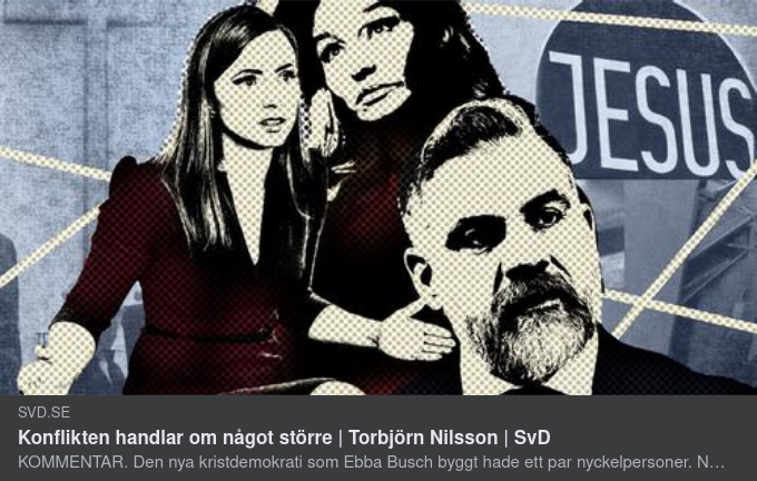 Större Konflikt Än Ingerö & Skyttedal I SvD