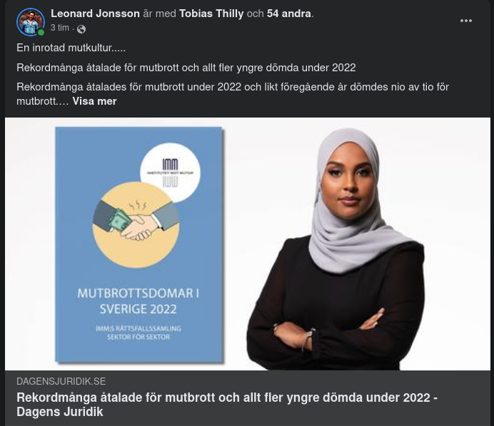 Rekordmånga Åtalade För Mutbrott