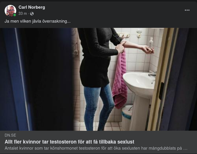 Testosterontagande Kvinnor
