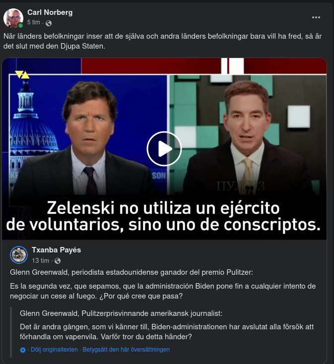 Fredlig Befolkningsinsikt