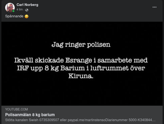 Stensö Polisanmäler Utsläppet Av Barium