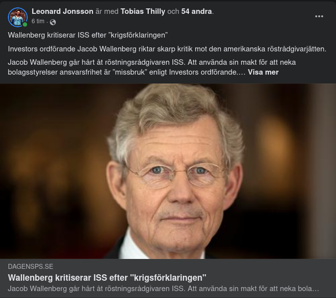 Jacob & Lagstiftningens Intention