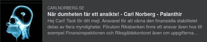 10 År Gamla Mail Från MSB Om Skuldmättnad