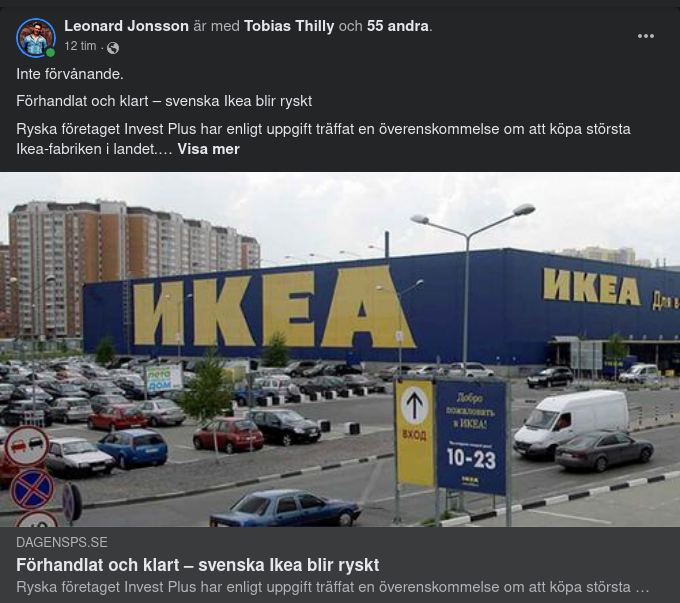 Ryskt IKEA-Köp