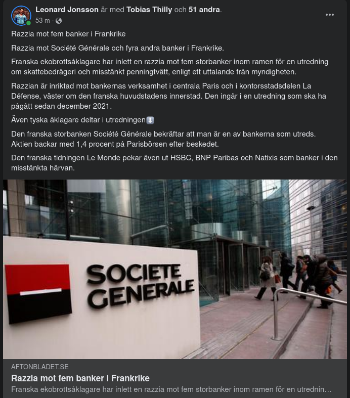 Femfaldig Fransk Bankrazzia