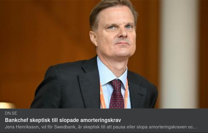 Hjärndött Skeptisk Bankchef